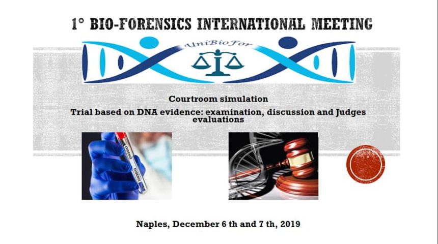 Partecipazione al First Bio-Forensics International Meeting