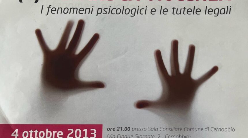 (S)PIEGARE LA VIOLENZA. I fenomeni psicologici e le tutele legali